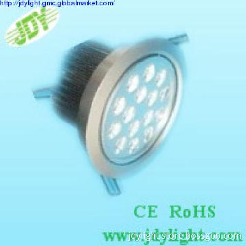Hot-sales aluminum best heat dissipation round LED downlight 15W
